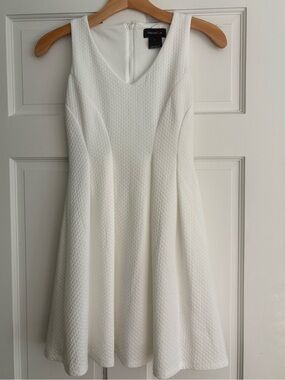 Teeze Me White Skater Dress 0